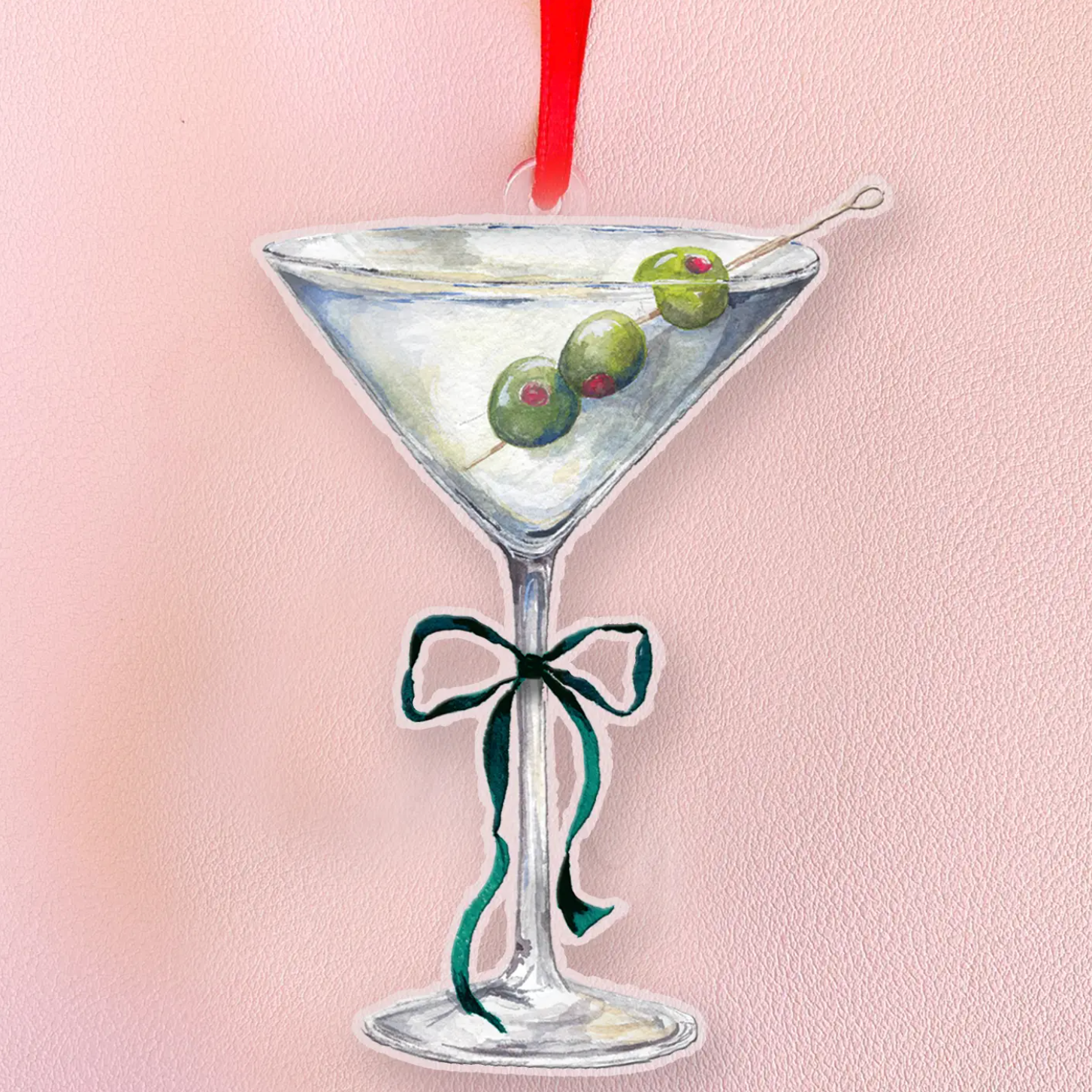 Holiday Martini Ornament