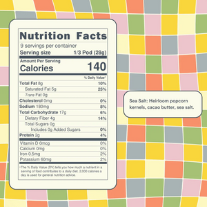 Sea Salt Popcorn Pod