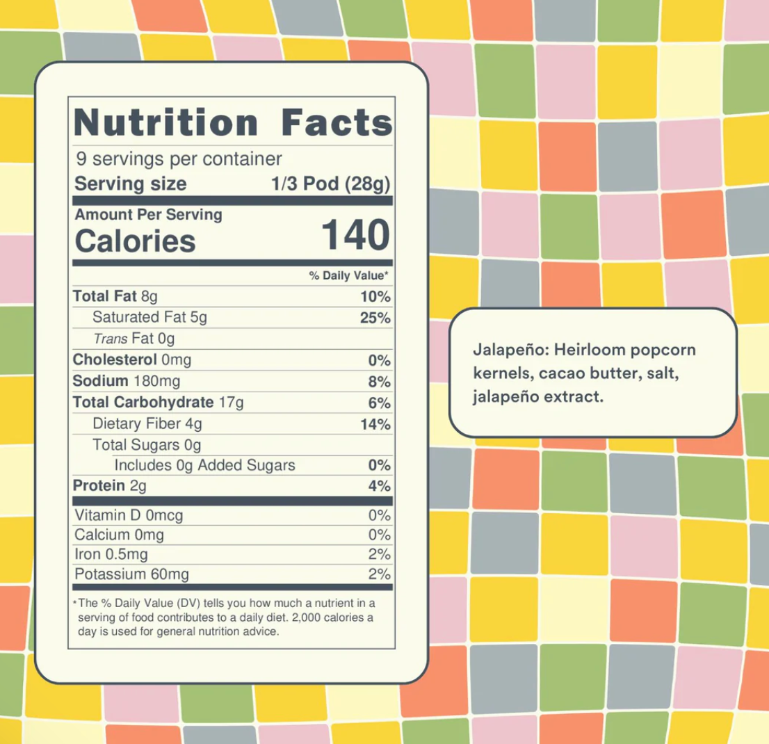 Jalapeño Popcorn Pod