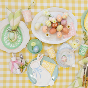 Bunny with Bow Plates