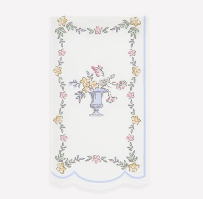 Chintz Border Guest Towels