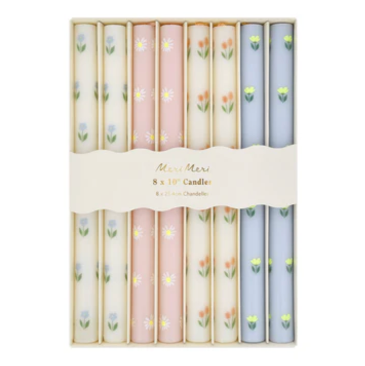Floral Table Candles