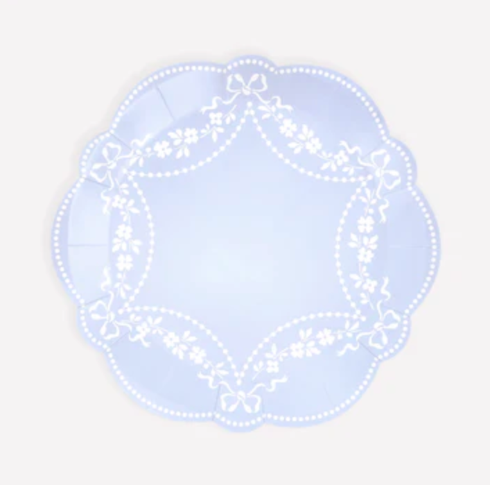 Rococo Blue Side Plates