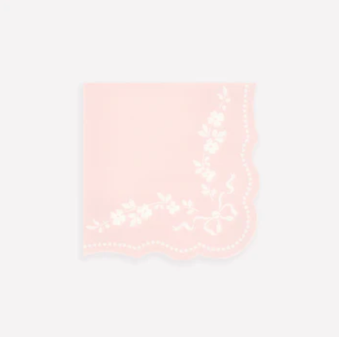 Rococo Pink Small Napkins