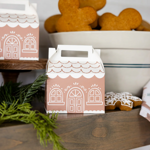 Gingerbread House Gable Treat Boxes