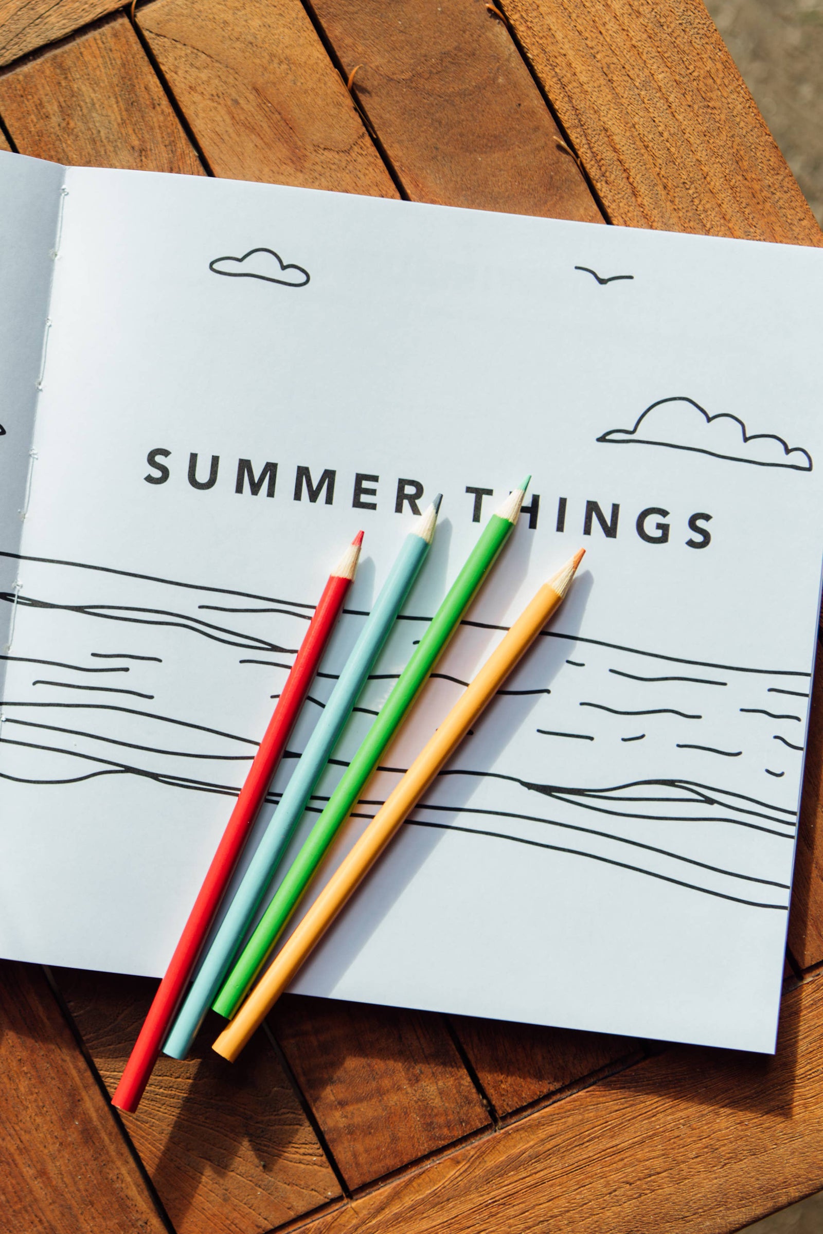 How to Draw Summer Things for Kids