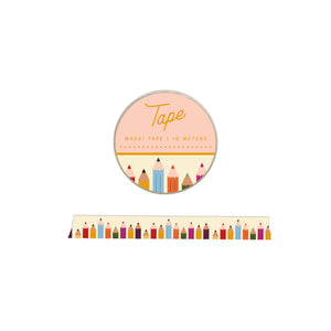 Pencil Pattern Washi Tape