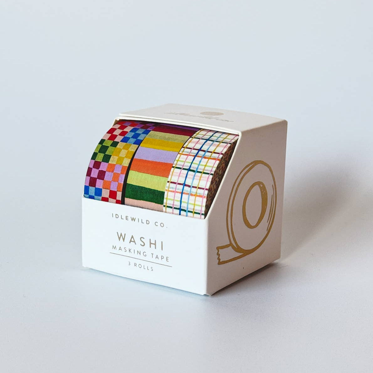 Rainbow Washi Tape (set of 3)
