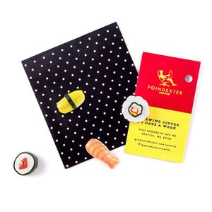 Sushi Mini Magnets (set of 4)