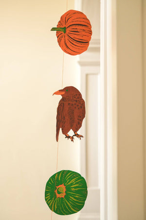 Pumpkin Halloween Garland