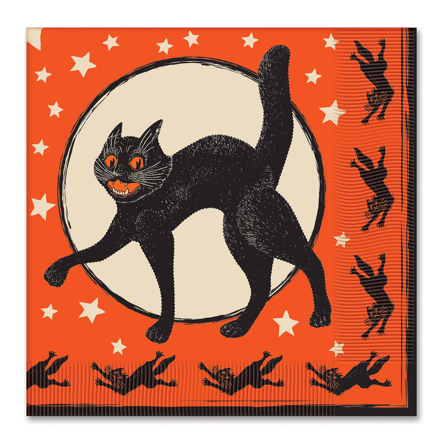 Vintage Black Cat Halloween Napkins – Cami Monet