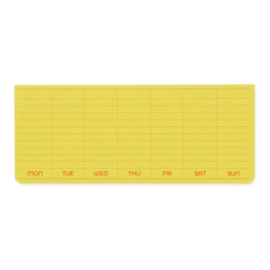 Penco Sticky Memo Pad Weekly