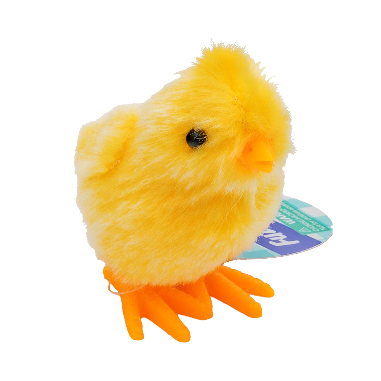 Farm Fresh Fuzzy Yellow Chick Wind-Up Toy