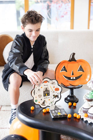 Spooky Icons Plate