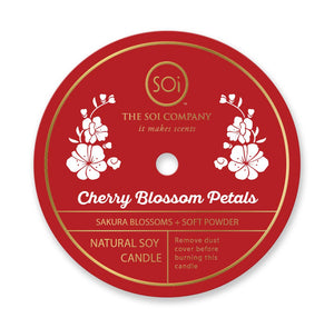 Cherry Blossom Confetti Icon Candle