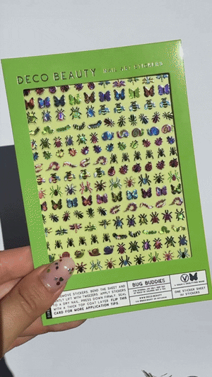 Bug Buddies Nail Art Stickers