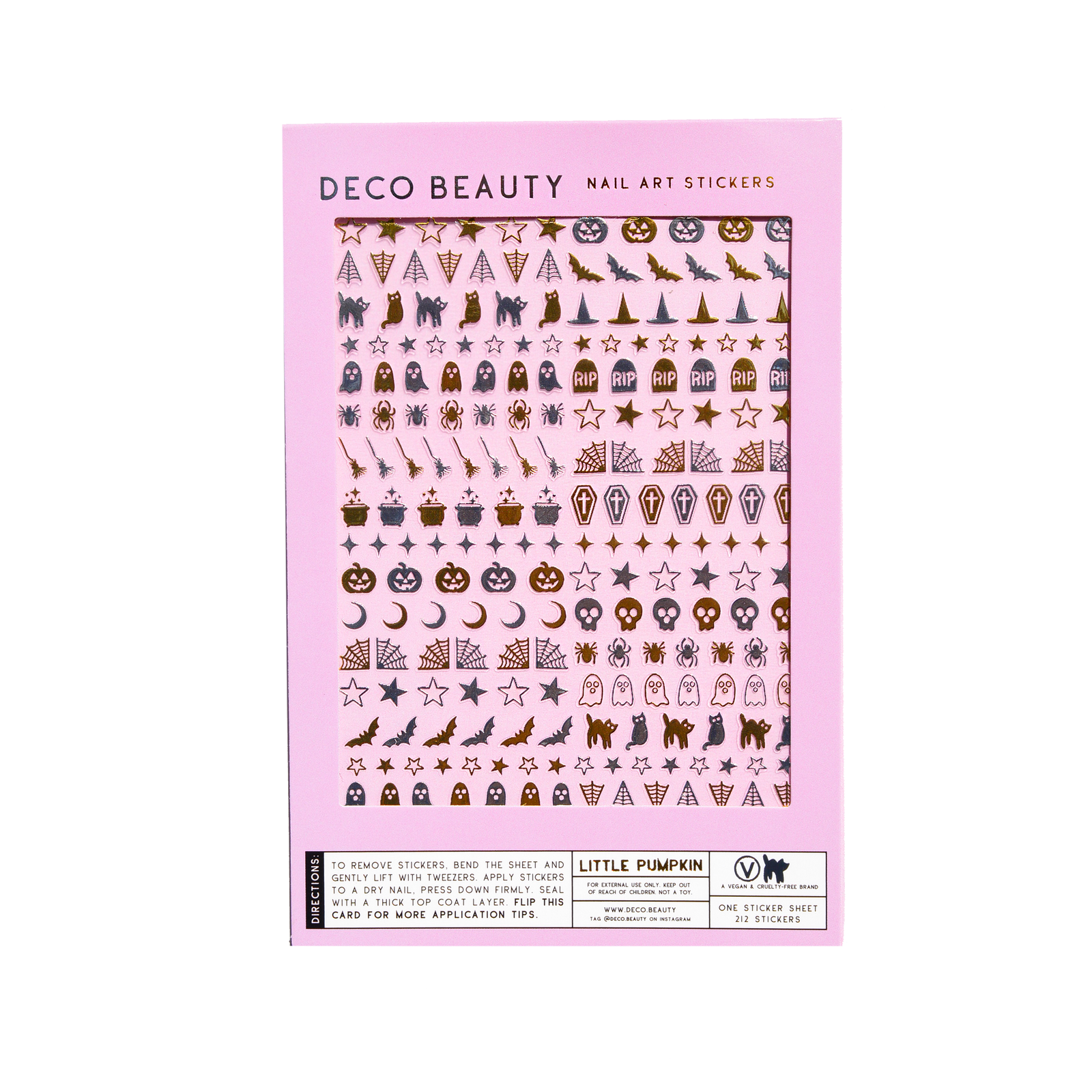 Little Pumpkin Nail Art Stickers