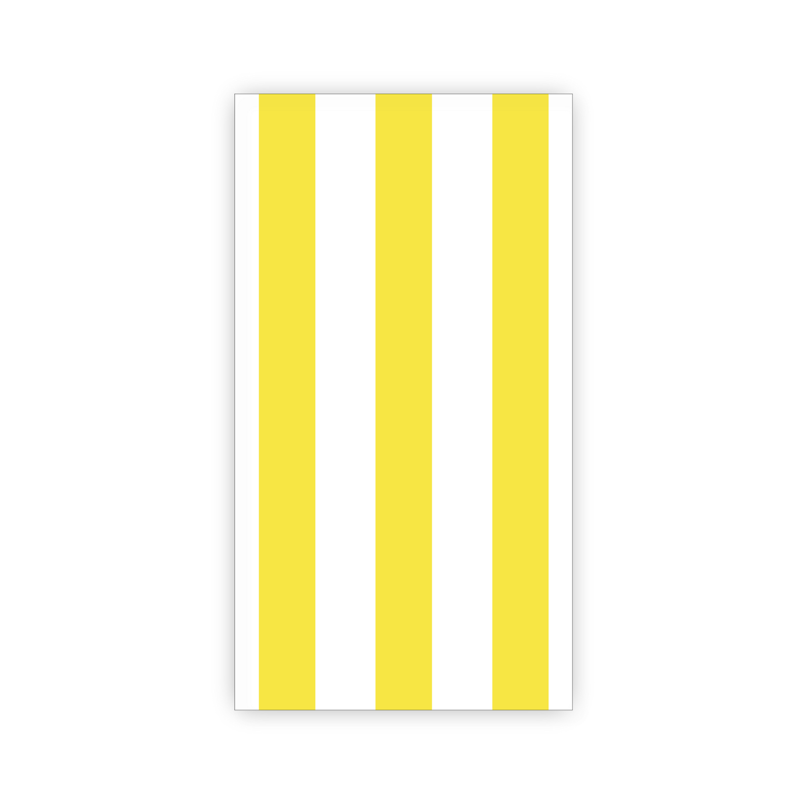 Soleil Yellow Cabana Stripe Napkins