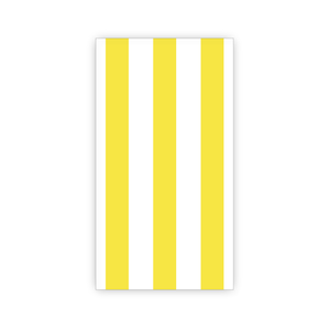 Soleil Yellow Cabana Stripe Napkins