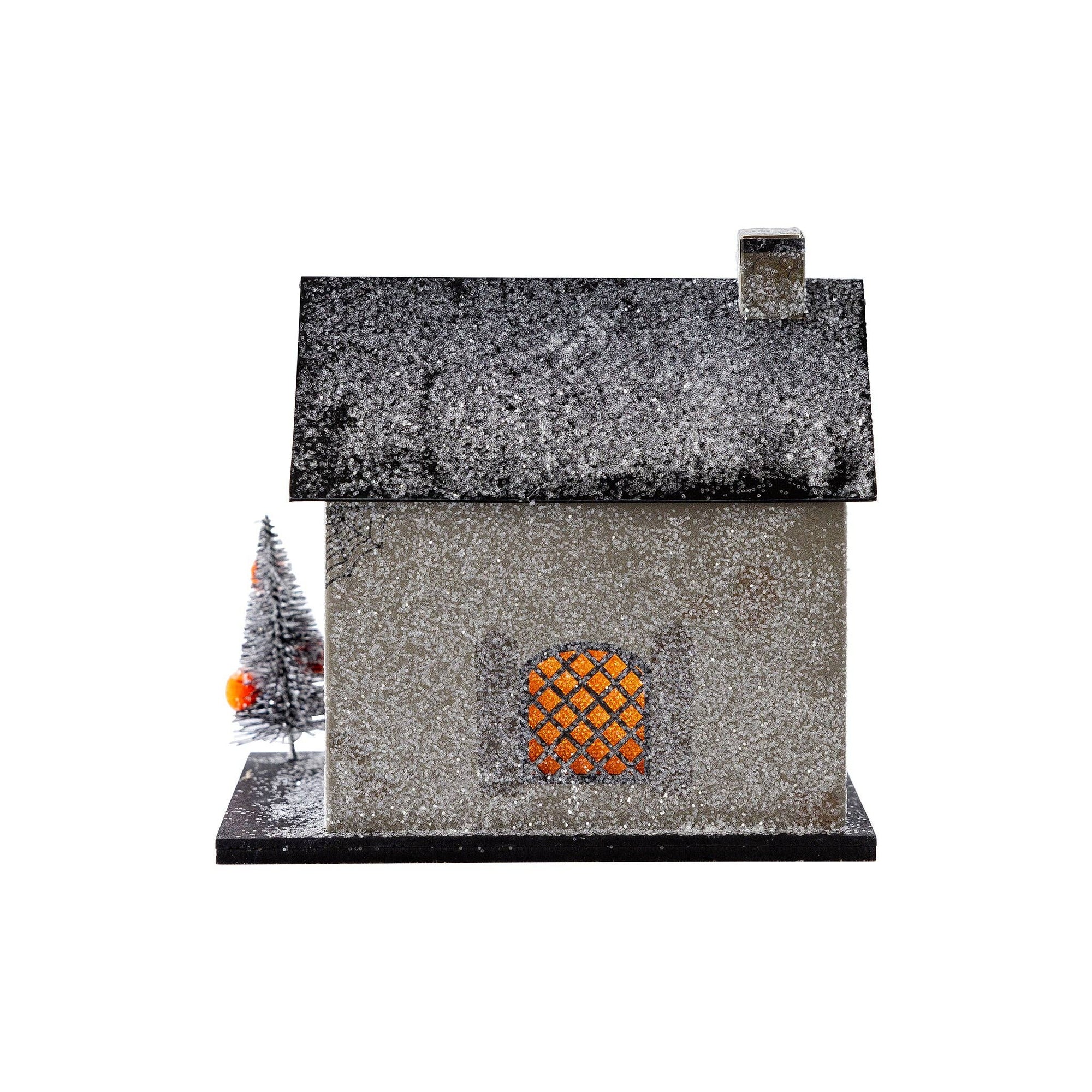 Witch Cottage Haunted Village Light-Up House