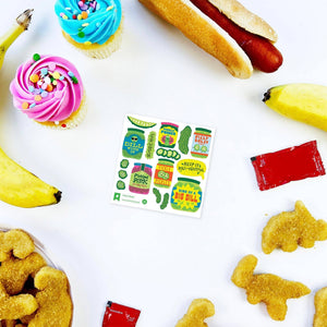 Pickle Power Sticker Sheet