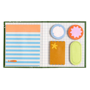 Sunny Beach & Coastal Sticky Notes Set