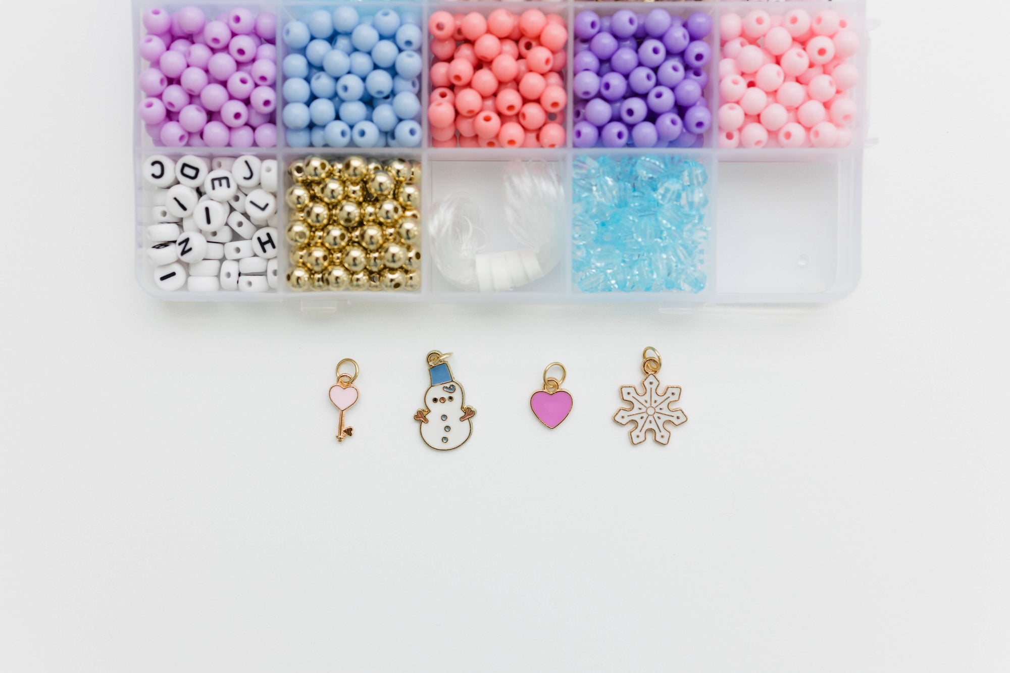 Winter Wonderland DIY Stretchy Bracelet Craft Kit 