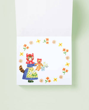 Little Fluffy Friends Block Memo