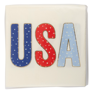 USA Foil Cocktail Napkin