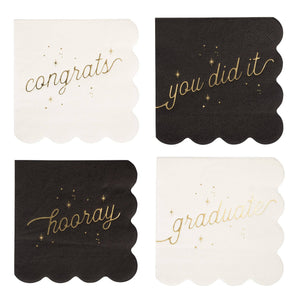 Grad Well Wishes Cocktail Napkin Set