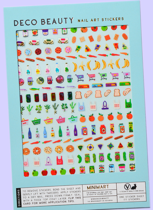 Mini Mart Nail Art Stickers