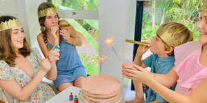 Fancy Pea Shooters with Colored Paper Balls (set of 2!)