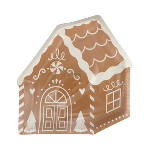 Gingerbread House 9" Plate
