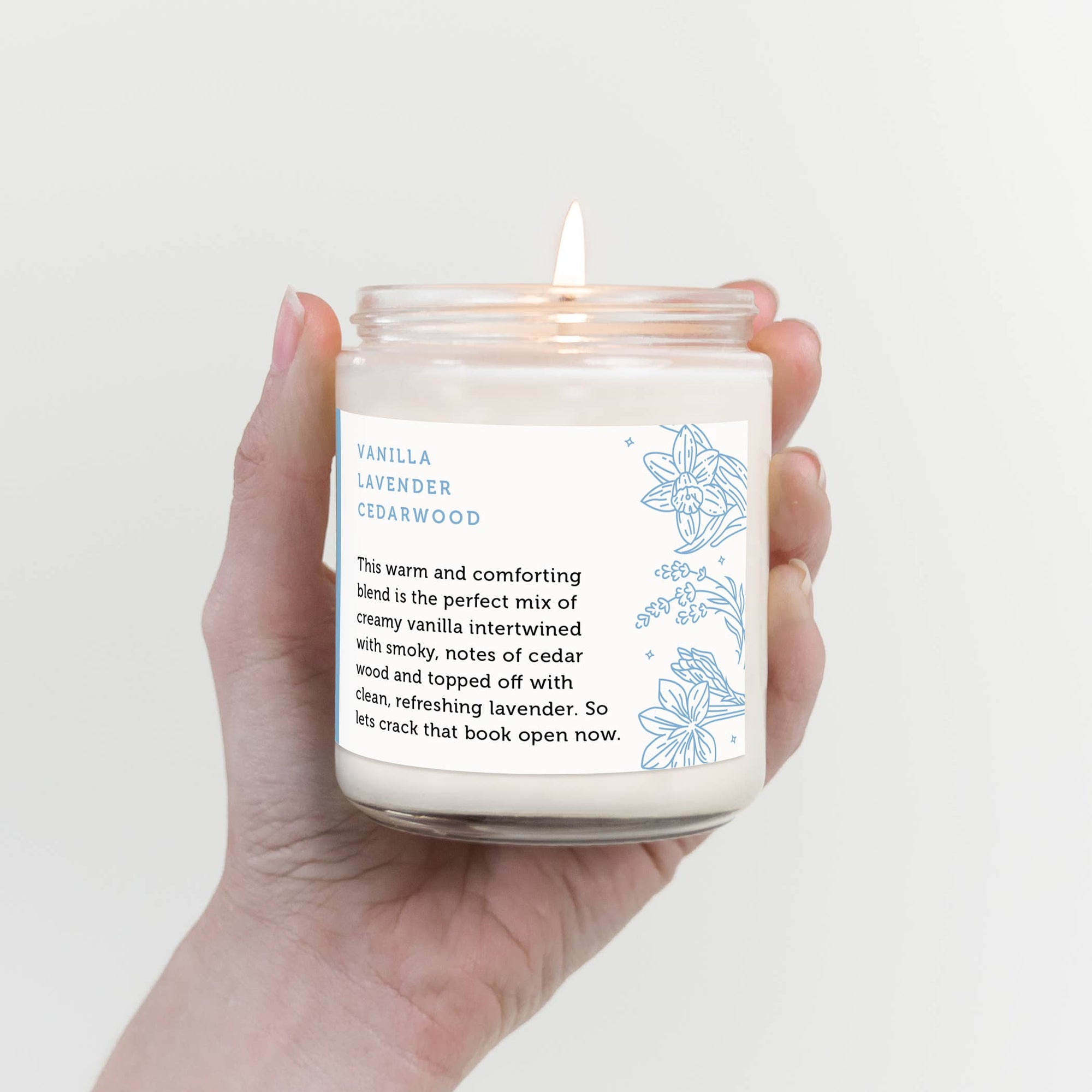 Currently Reading Scented Candle