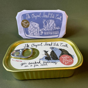 Juniper and Fraser Fir Tinned Fish Candle