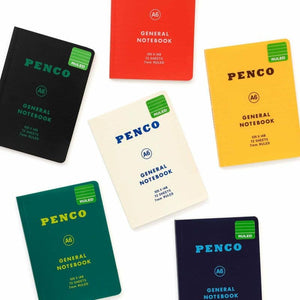 Penco Soft Notebook Ruled / A6 (multiple colors!)