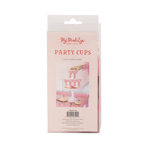 Pink Bow Party Cup