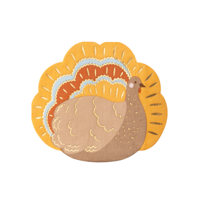 Charming Turkey Thanksgiving Napkins