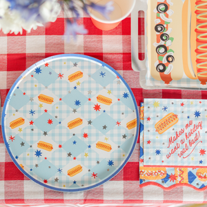 Hot Dog Platter Shaped Plates