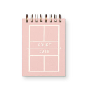 Court Date Mini Jotter Notebook