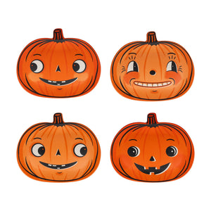 Vintage Pumpkin Reusable Bamboo Plates