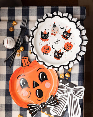 Vintage Halloween Characters Plate