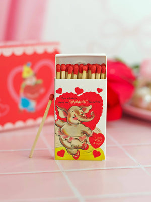 Vintage Valentine's Day Matchbook Box Set