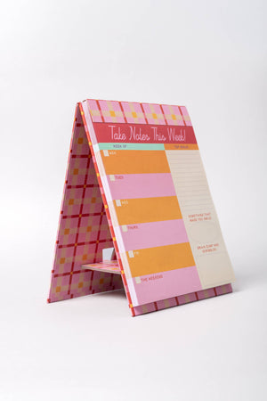 Take Notes This Week Desk Planner