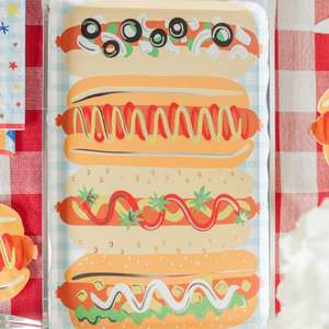 Hot Dog Platter Shaped Plates