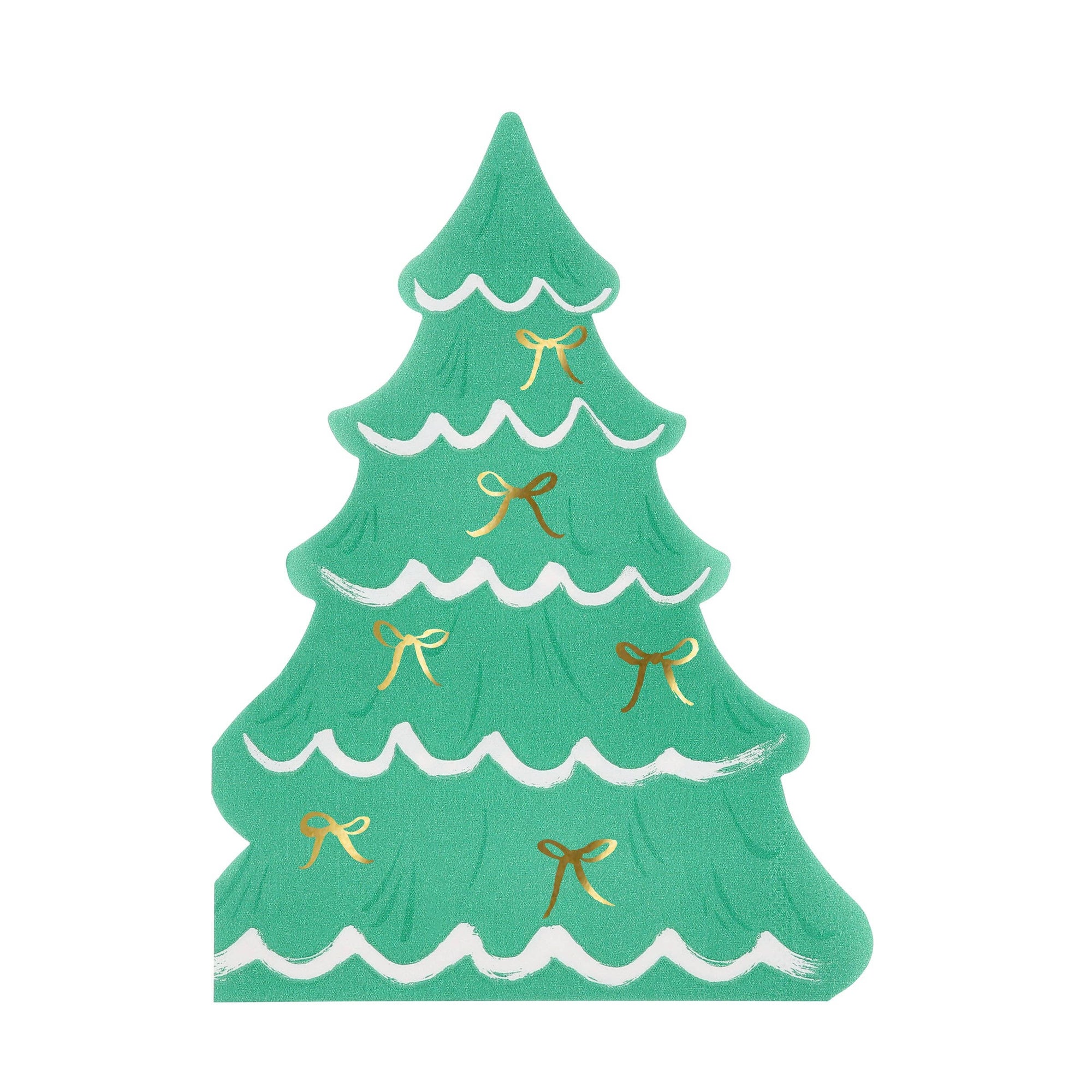 Christmas Tree With Bows Napkins