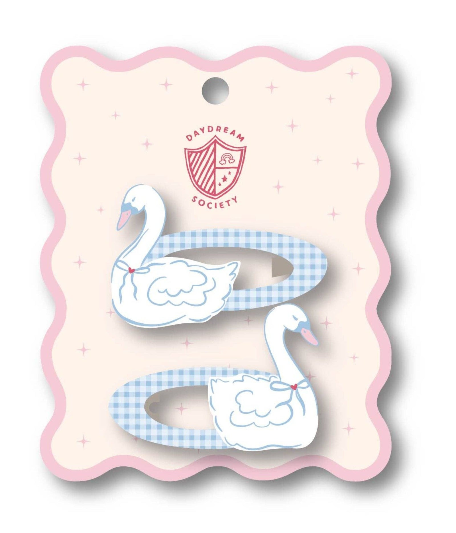 Swan Hair Clip Set