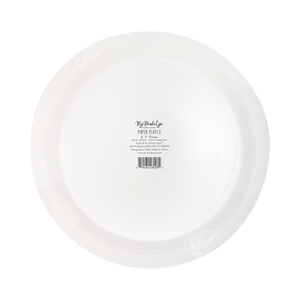 Lady Liberty Blue Stars Paper Plate