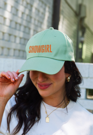 Showgirl Embroidered Hat