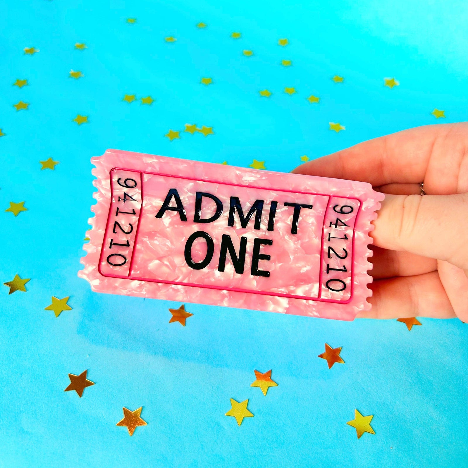 Ticket Hair Claw